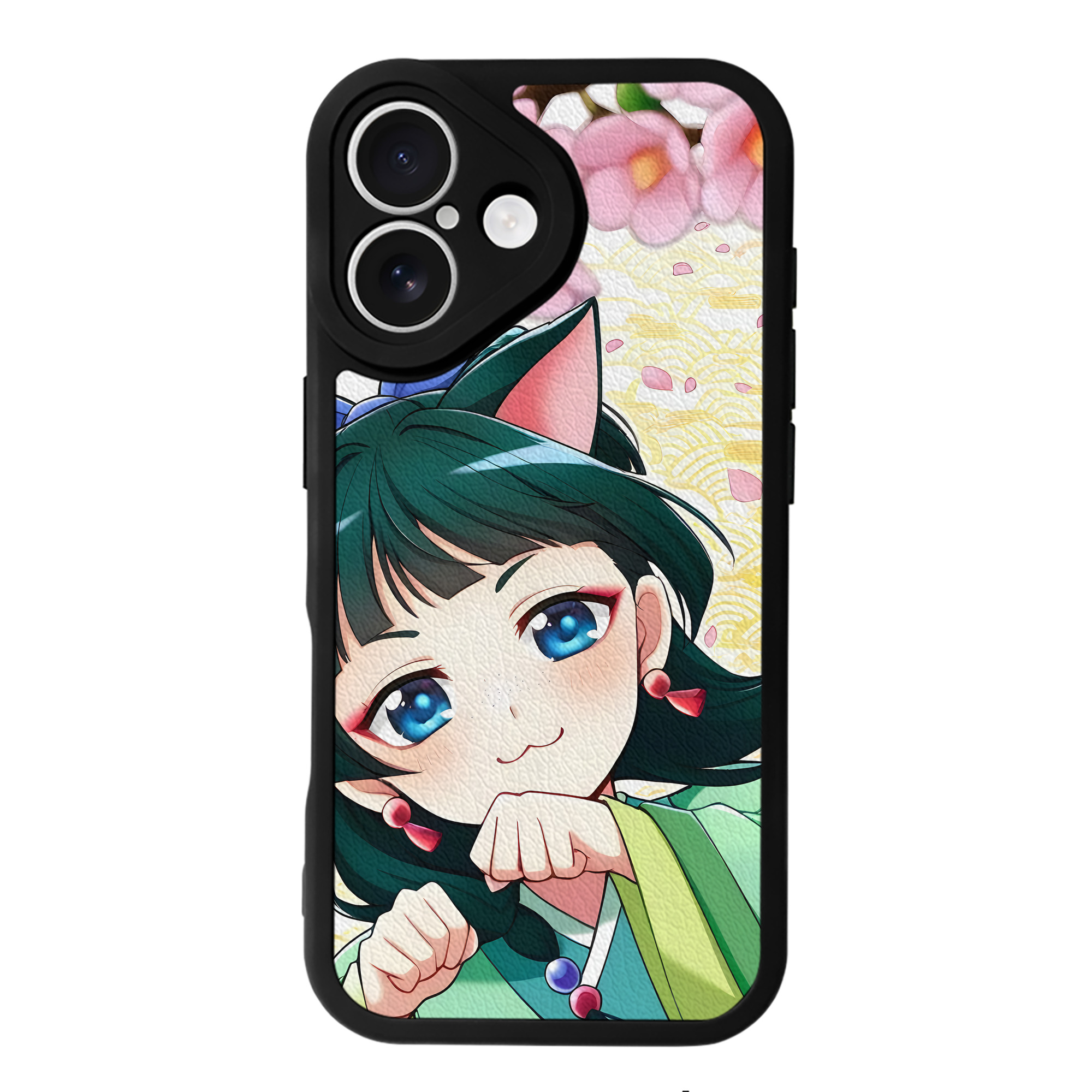 （画像用） 薬屋のひとりごと The Apothecary Diaries 【iPhone 16シリーズ対応】シリコンスマホケース（レザー調） 材質：シリコン